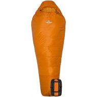 TETON Sports Altos-S 0F Ultralight Mummy Sleeping Bag, Orange