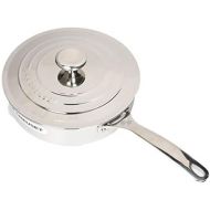 [아마존베스트]Le Creuset Tri-Ply Stainless Steel Saute Pan with Lid, 3-Quart