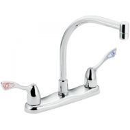 Moen 8799 Commercial Two-Handle M-Bition Kitchen Faucet, Chrome