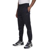 Spalding Mens Tricot Tapered Zipper Track Training Active Pants Jogger Sweatpants