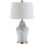 Wallace 26 Ceramic Table Lamp, BlueWhite by JONATHAN Y