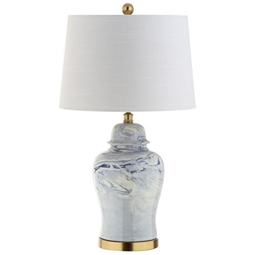  Wallace 26 Ceramic Table Lamp, BlueWhite by JONATHAN Y