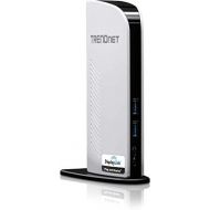 TRENDnet USB 3.0 Universal Docking Station, Dual Video Outputs, Windows and Mac (10.9 - 10.13.3) Compatible, HDMI and DVIVGA, Gigabit Ethernet, Audio, Plug & Play, TU3-DS2