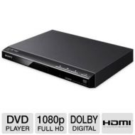 Sony 1080p Upscaling DVD Player With Multi-Brand TV Remote Control, Multiple Format Disc Playback, Precision Cinema Progressive Technology, Multiple-Disc Resume, Dolby Digital And