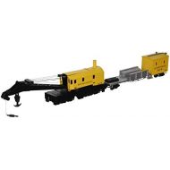 Bachmann Trains Pennsylvania Railroad (Yellow) Boom Crane and Tender