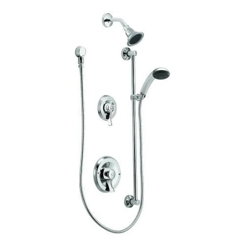  Moen 8342EP15 Commercial Posi-Temp Eco Performance Pressure Balancing Shower System 1.5 gpm, Chrome