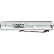 TFA Dostmann Flash Pen Infrarot-Thermometer, beruehrungsloses Messen, vielseitig nutzbar, robustes Metallgehause