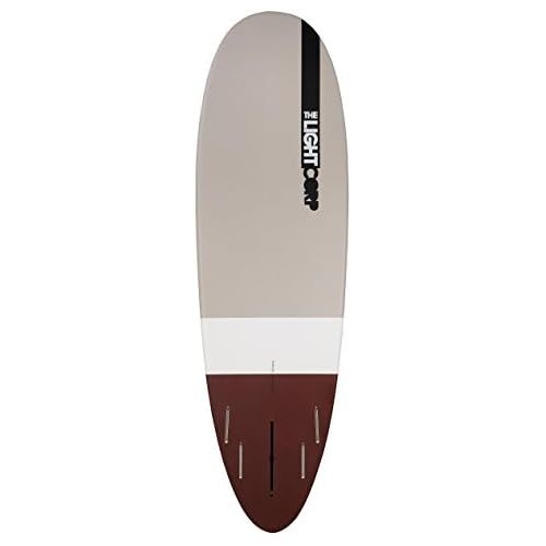  Marke: Light Light Minilog Bown/White/Grey - Epoxy - Us+Future Surfboard
