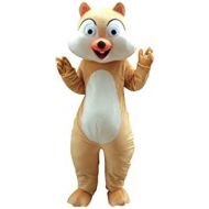 Sinoocean Chipmunk Squirrel Mascot Costume Cosplay Fancy Dress Outfit Suit