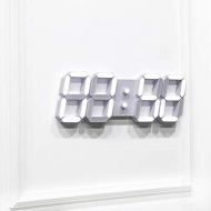 ROIRETNI White Modern LED Wall Clock PLUS+