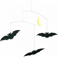 Flensted Mobiles Lucky Bats Mobile by Flensted - 20-Inches Cardboard - Handmade in Denmark