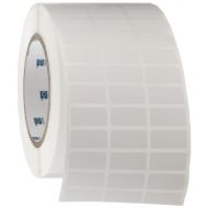 Brady THT-5-459-10 1 Width x 0.5 Height, B-459 Permanent Polyester, Matte Finish White Thermal Transfer Printable Label (10000 per Roll)