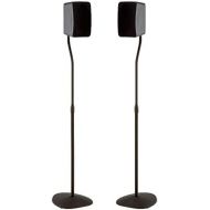 Sanus Adjustable Height Speaker Stand - Extends 28 to 38 - Holds Satellite & small Bookshelf Speakers (i.e. Bose, Harmon Kardon, Polk, JBL, KEF, Klipsch, Sony and others) - Set of