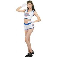 Xcoser Womens Lola Bunny Basketball Jersey Costume Lovely Tank Top & Shorts & Gloves