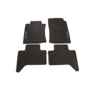 Genuine Toyota Accessories PT908-35002-02 Front and Rear All-Weather Floor Mat - (Black), Set of 4