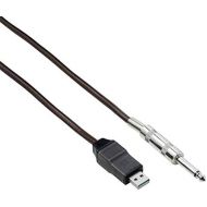 Bespeco USB Guitar and Instrument Interface 6-Feet Cable with Built-In Sound Card
