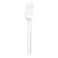 Better Earth BE-FHW Fork, Heavy Weight, Bulk, 100% Compostable CPLA Cutlery, 5 1/2 Length x 1 Width, White, 10 Packs of 100 (Pack of 1000)