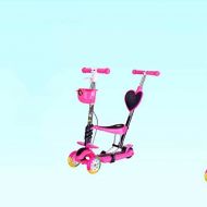 Defect Kinder Roller Handbremse Dreirad PU-Rad Kinder Roller Outdoor Sport scoote