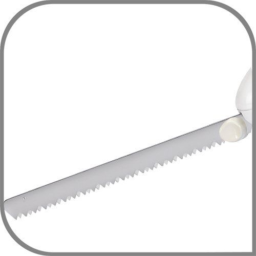 테팔 Tefal 8523.31Electric Knife White/Greige, A, white