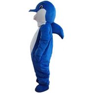 Sinoocean Dolphin Adult Halloween Mascot Costume Fancy Dress Cosplay Outfit