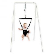 Jolly Jumper Exerciser with Portable Stand in White