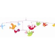 Djeco Hanging Mobile, Colorful Flights of Fancy