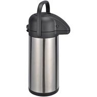 Unbekannt MQ 3 Liter Airpot Kaffeekanne Pumpkanne Edelstahl Isolierkanne Thermoskanne Kaffee Spender