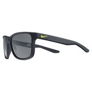 Nike EV0990-077 Flip Sunglasses (Frame Grey Lens), Matte Black