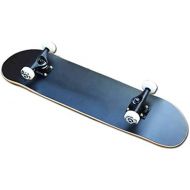 Gib niemals auf Skateboard mit Vier Radern Street Skateboard-Board mit beidseitiger geneigter Skateboard-Tradition (Farbe : C)