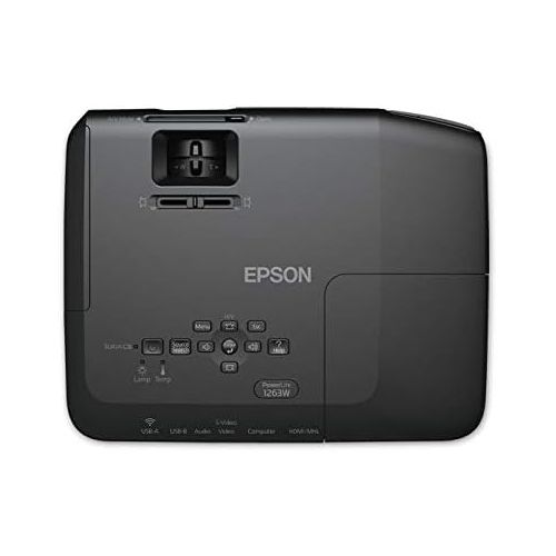 엡손 Visit the Epson Store Epson PowerLite V11H654120 1263w High Definition 720P LCD Projector