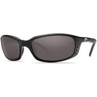 Costa Del Mar Brine Sunglasses Matte BlackGray 580Plastic