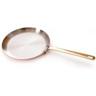 Mauviel Made In France MHeritage Copper M150B 6535.30 12-Inch Crepe Frying Pan with Bronze Handle