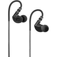 Visit the MEE audio Store MEE audio M6 Memory Wire In-Ear Wired Sports Earbud Headphones (Black) (2018 Version)