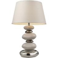 Dimond Lighting Dimond 39481 1-Light Table Lamp, 10 x 14 x 23, Chrome, Stone and Natural