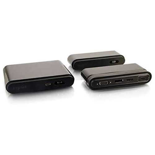  C2G 34061 USB-C Travel Dock with Device Charging and Hub