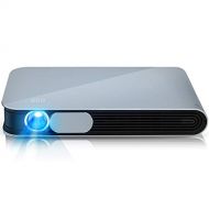 WOWOTO CAN Projector 3500 Lumens 3D DLP Support Full HD 1080P 300in with WiFi Bluetooth AirPlay HDMI Android OS Mini Projector for Home and Office