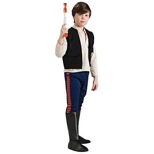  Rubies Star Wars Classic Childs Deluxe Han Solo Costume