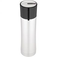 Thermos 16 Ounce Vacuum Insulated Stainless Steel Briefcase Bottle, Black