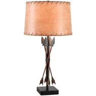 Kenroy Home 32557ATW Bound Arrow Table Lamp, 29.5 x 15 x 15, Antique Wash Finish