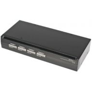 StarTech.com 4 Port Steel USB KVM Switch with Audio and USB 2.0 Hub (SV431USBA)