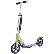 HUDORA 14750 BigWheel 205-Das Original mit RX Pro Technologie-Tret-Roller klappbar-City-Scooter, gruen/blau