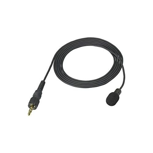소니 Sony ECMV1BMP Electret Condenser Lavalier Microphone for UWP Series, Black