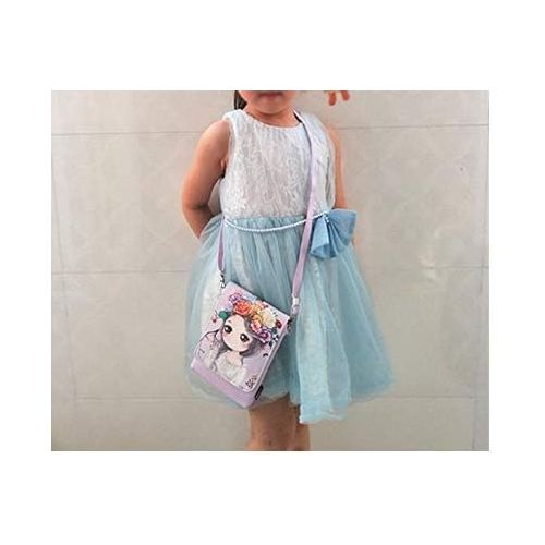  Sinzelimin Clearance! Shoulder Bags WomensCartoon Handbags Kids Girls Princess Cute Mini Crossbody Bag Rucksack