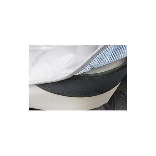  Petego EB Velvet Multi-Fabric Front Seat Protector, Anthracite-Black