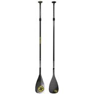 Zray Z-Ray 100% All Carbon Fiber Pro SUP Adjustable Stand up Travel Paddle (3 Piece), Black