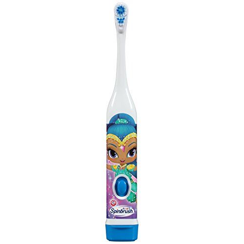  Spinbrush 766878999302 Shimmer and Shine Battery Powered Toothbrush, 9.1 Height, 1.5 Width, 2.1 Length (Pack of 24)