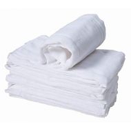 Hibaby Cotton Burp Cloths, Prefold Cloth Diaper (2+3+2 with Padding)