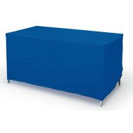 Displays2go Rectangular Convertible Tablecloth, 6 by 8-Inch, Royal Blue Polyester