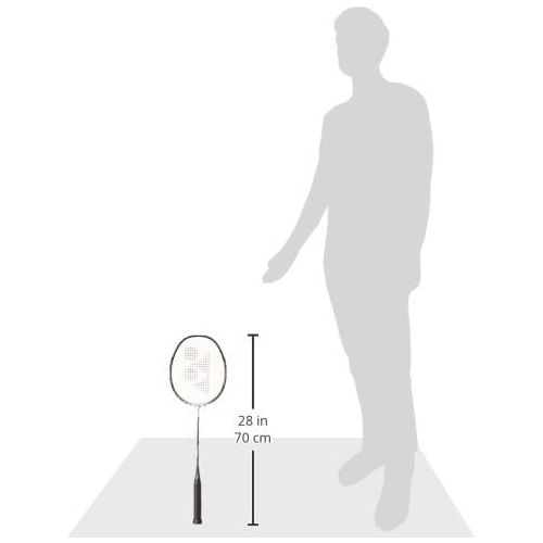  Yonex Nanoray Badminton Racquet (Senior, Nanoray 95DX SE Cool White)