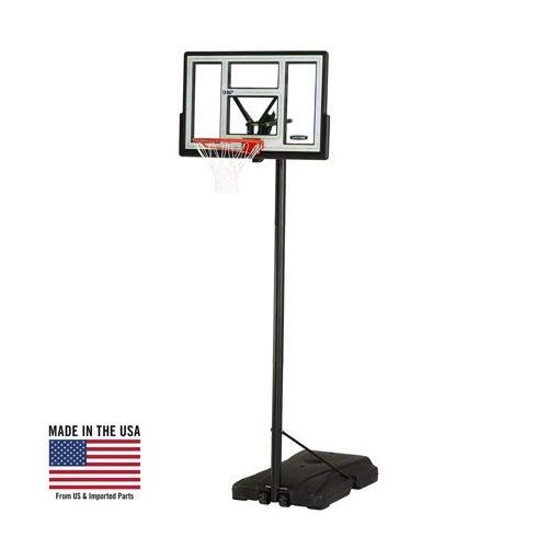  By Lifetime Lifetime Adjustable Portable Basketball Hoop (46-Inch Polycarbonate), 90584